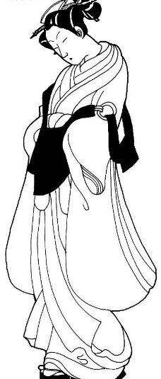 人像绘画--古代人物23图片